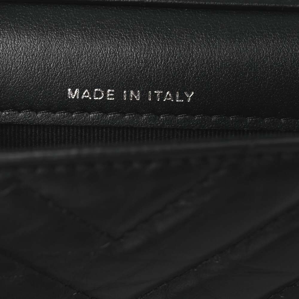 Chanel Aged Calfskin Chevron Quilted #253518C19B - Picture 7 of 13